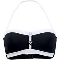 Seafolly Black Bandeau swimsuit top Block Party women\'s Mix & match swimwear in black