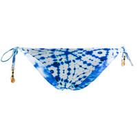 Seafolly Blue Reversible Brazilian Bikini Bottom Caribbean Ink women\'s Mix & match swimwear in blue