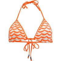 Seafolly Nectarine Orange Triangle Swimsuit Tidal Wave women\'s Mix & match swimwear in orange