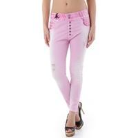 Sexy Woman GR_66821 women\'s Trousers in pink