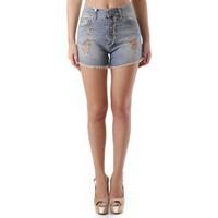 sexy woman gr 67890 womens shorts in blue