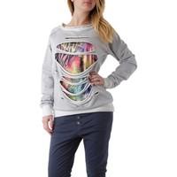 Sexy Woman GR_63366 women\'s Sweatshirt in grey