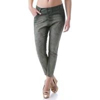 Sexy Woman GR_64250 women\'s Trousers in green