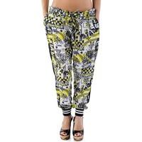 Sexy Woman GR_66736 women\'s Trousers in yellow