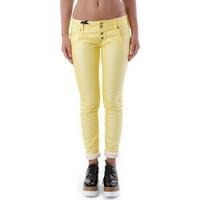 Sexy Woman GR_68257 women\'s Trousers in yellow