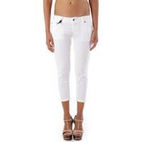Sexy Woman GR_68619 women\'s Cropped trousers in white