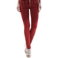 Sexy Woman GR_71792 women\'s Skinny Jeans in red