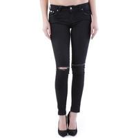 Sexy Woman GR_71915 women\'s Skinny Jeans in black