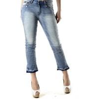 Sexy Woman GR_71954 women\'s 3/4 & 7/8 jeans in blue