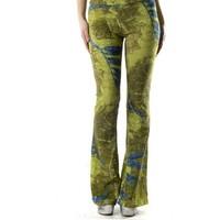 Sexy Woman GR_71949 women\'s Trousers in green