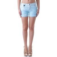 sexy woman gr 64936 womens shorts in blue