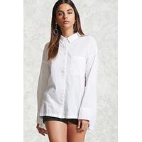 Semi-Sheer High-Low Shirt