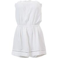 seafolly white bustier playsuit ocean rose womens shorts in white