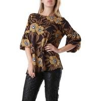 Sexy Woman GR_69123 women\'s Blouse in brown