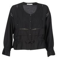 see u soon 7113001 womens blouse in black