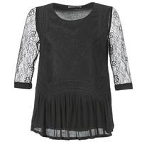 see u soon saturnin womens blouse in black