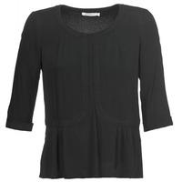 see u soon cabriou womens blouse in black