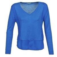 see u soon carlie womens sweater in blue