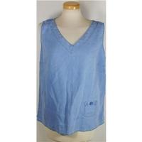 Seasalt - size 18 - denim blue sleeveless top