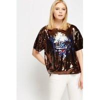 Sequin Tiger Box Top