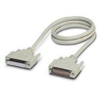 Series, Parallel Cable [1x D-SUB socket 25-pin - 1x D-SUB plug 25-pin] 2 m White Phoenix Contact