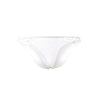 Seafolly White Brazilian panties swimsuit Bottom About Mesh