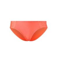 seafolly melon orange panties swimsuit bottom laser shimmer