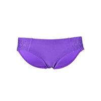 Seafolly Purple panties swimsuit Bottom Hipster Shimmer Laser Cut