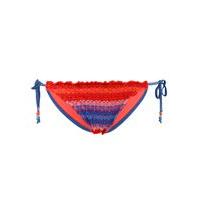 Seafolly Multicolor Brazilian Bikini Panties Havana Tide Side