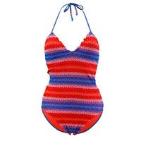 Seafolly One Piece Multicolor Swimsuit Havana Stripe