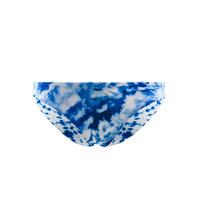 seafolly blue reversible bikini panties caribbean ink hipster