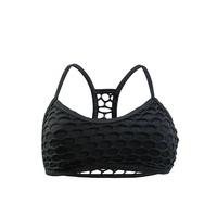 Seafolly Black High Neck Tank Mesh About Sport