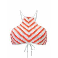 seafolly nectarine orange bra swimsuit coast to coast