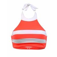 Seafolly Orange Nectarine Bra Swimsuit Block Party