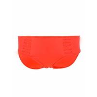 Seafolly Nectarine Orange Swimsuit Panties Retro Mesh About