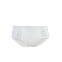 seafolly white swimsuit panties mesh about