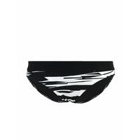 Seafolly Black and White Swimsuit Panties Fastlane