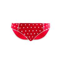 seafolly red swimsuit panties la vita salsa