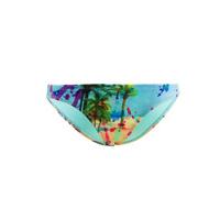 Seafolly Swimwear Panties Retro Black Jungle Out There
