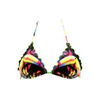 Seafolly Triangle Swimsuit Oasis black printed