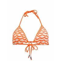 Seafolly Nectarine Orange Triangle Swimsuit Tidal Wave