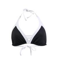 Seafolly Black Triangle Bra D Cup Swimwear Block Party