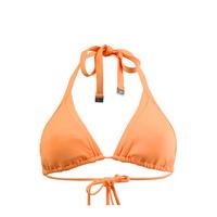 seafolly orange triangl top swimsuit