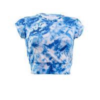 Seafolly Blue Crop Top Caribbean Ink