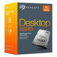 Seagate 2tb 3.5 Inch Sata 6gb/s Desktop Internal Sshd Retail Box