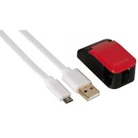 Set of 2 Short Cable micro USB - USB (20 cm Docking Holder)