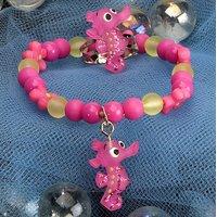 Seahorse Icon Bracelet & Ring