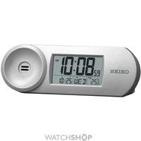 Seiko Clocks LCD Thermometer Desk Alarm Clock QHL067S