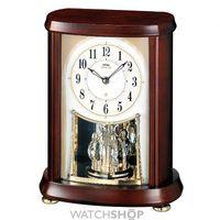 Seiko Clocks Emblem Wooden Mantel Clock AHW566B