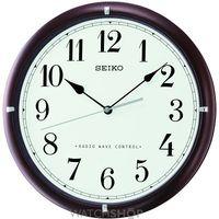 Seiko Clocks Wooden Wall Clock Radio Controlled QXR303B